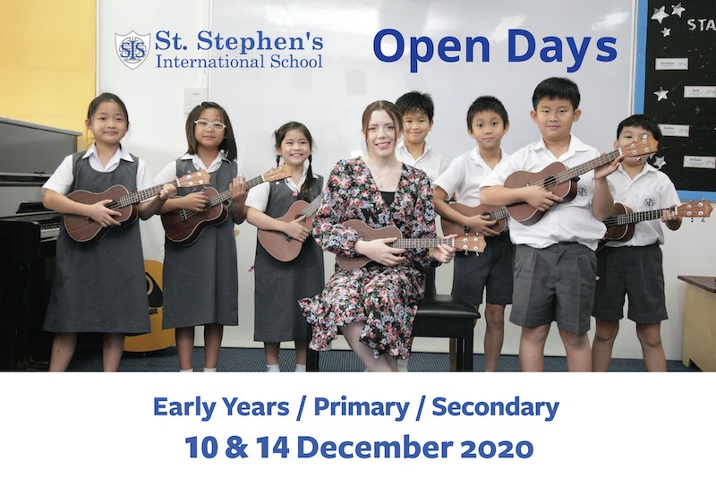 St. Stephen’s International School – Open Days 2020