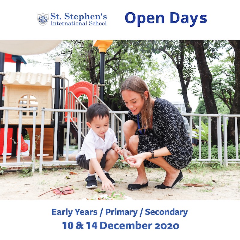 St. Stephen’s International School – Open Days 2020