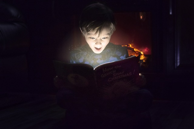 boy reading