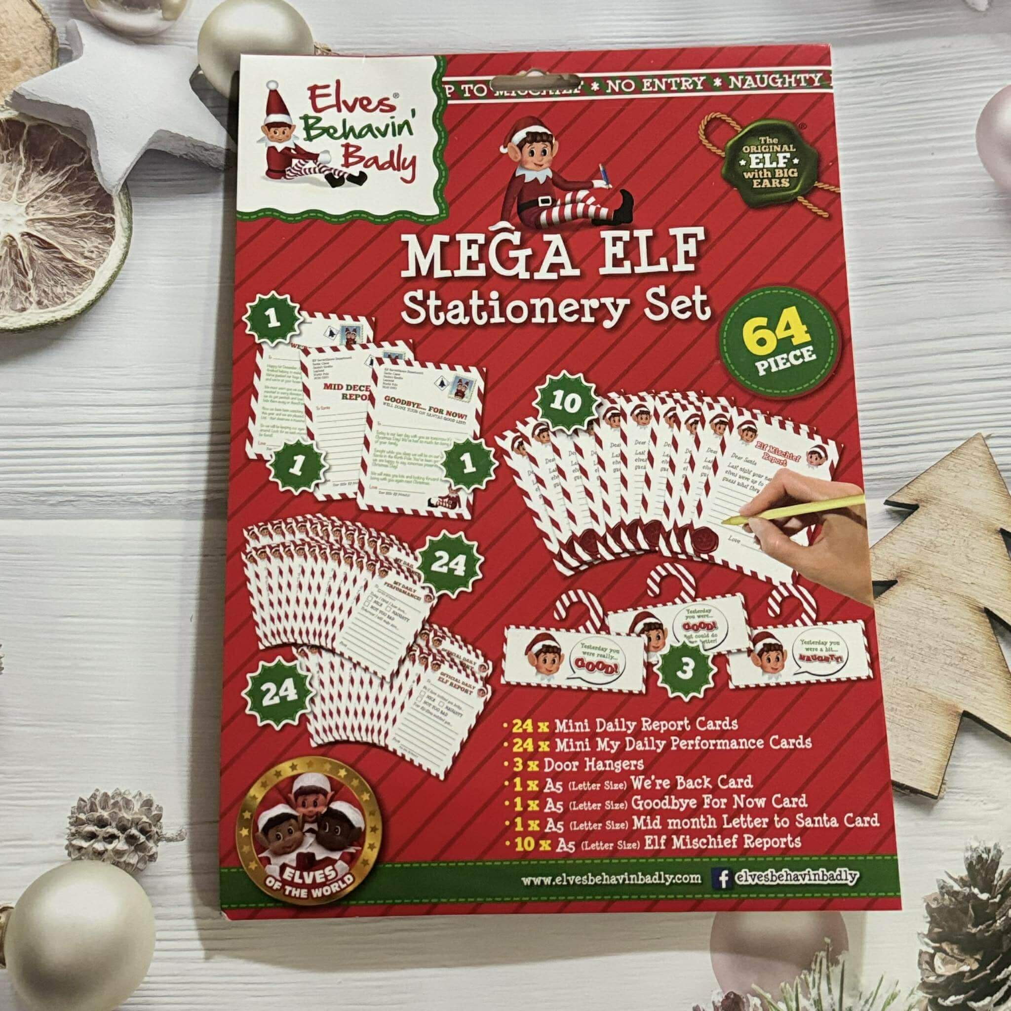 Mega Elf Stationery Set