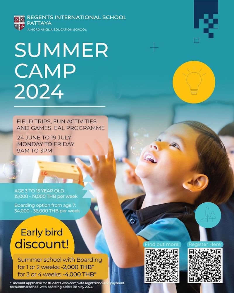 Regents International School Pattaya – Summer Camp 2024 - BKK Kids