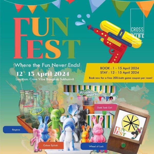 Cross Vibe Bangkok Sukhumvit Fun Fest 2024 BKK Kids