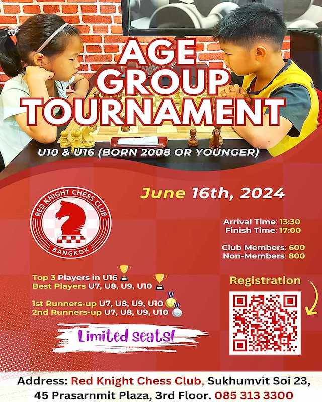Red Knight Chess - Age Group Tournament