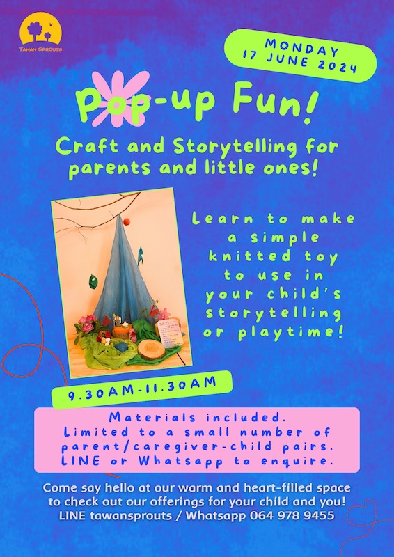 Tawan Sprouts - Pop up Craft and Storytelling