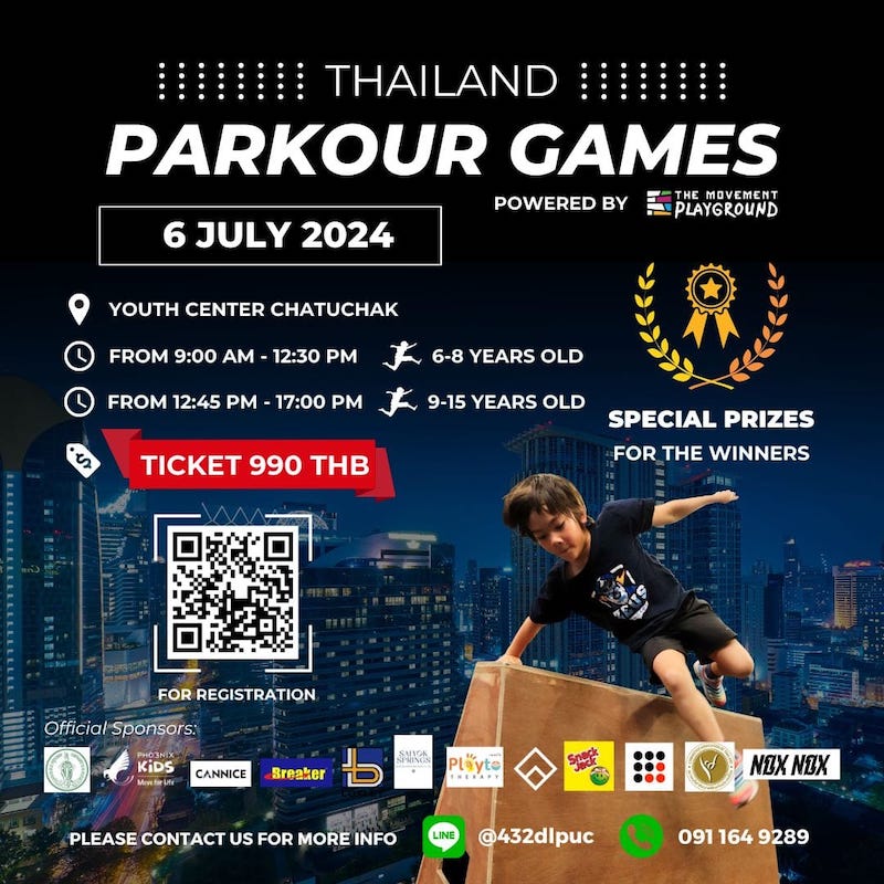 The Movement Playground - Parkour Games Thailand