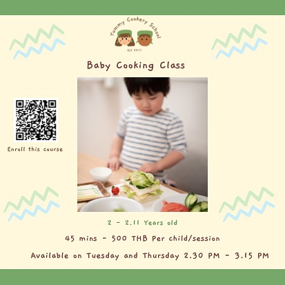 Yummy Cookery School - Baby Cooking Class