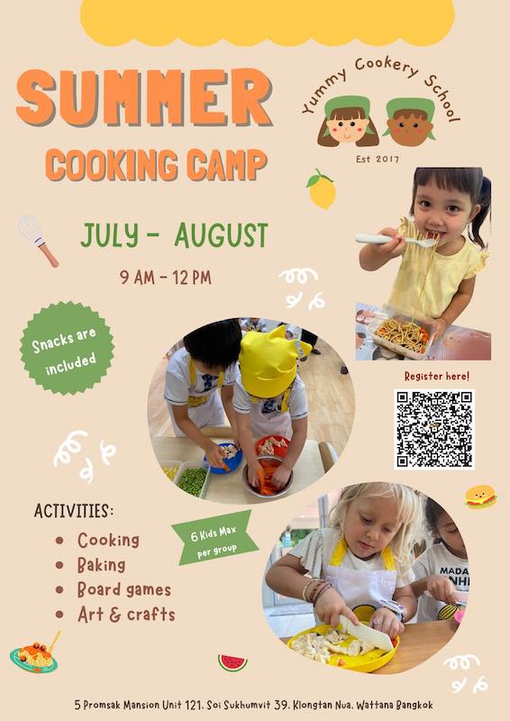 Yummy Cookery School - Summer Cooking Camp