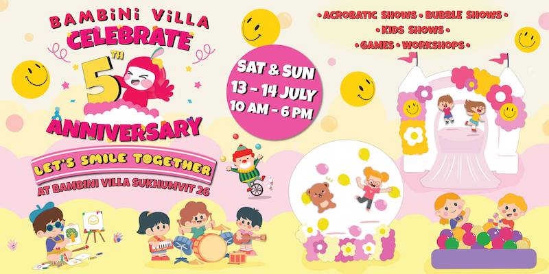 Bambini Villa - Bambini Villa Celebrate 5th Anniversary l Let’s Smile Together