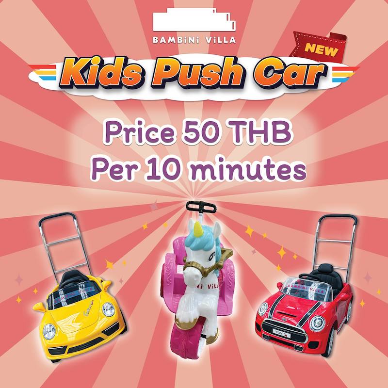 Bambini villa Kids Push Car