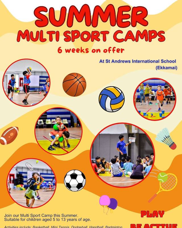 Bangkok FC Academy - Summer Multi Sports Camp