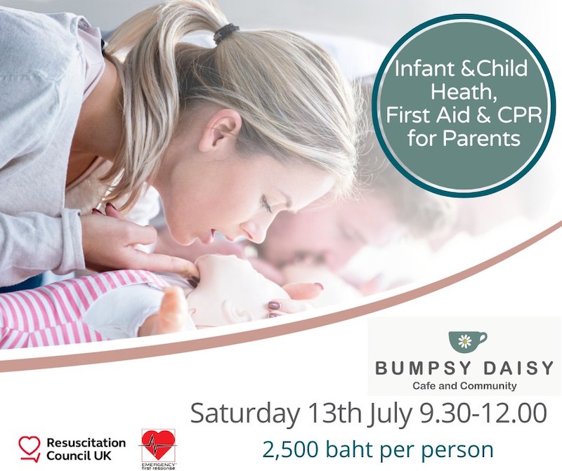 Bumpsy Daisy - FIRST AID FOR PARENTS WORKSHOP
