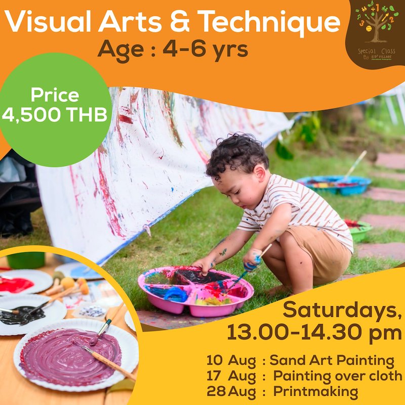 Kidz Village International Kindergarten - Visual Arts & Technique