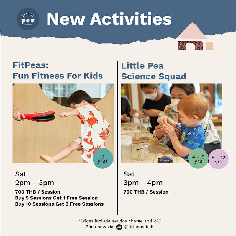 Little Pea Kids Commons - New Activities