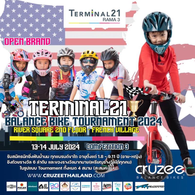Terminal 21 Rama3 Balance Bike Tournament 2024