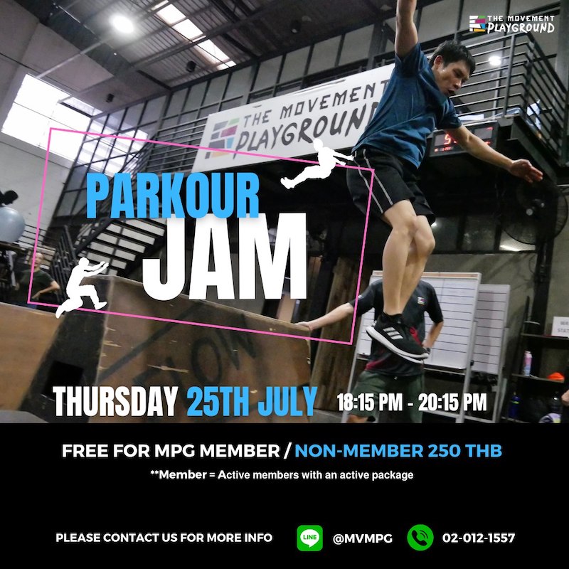 The Movement Playground - Parkour Jam