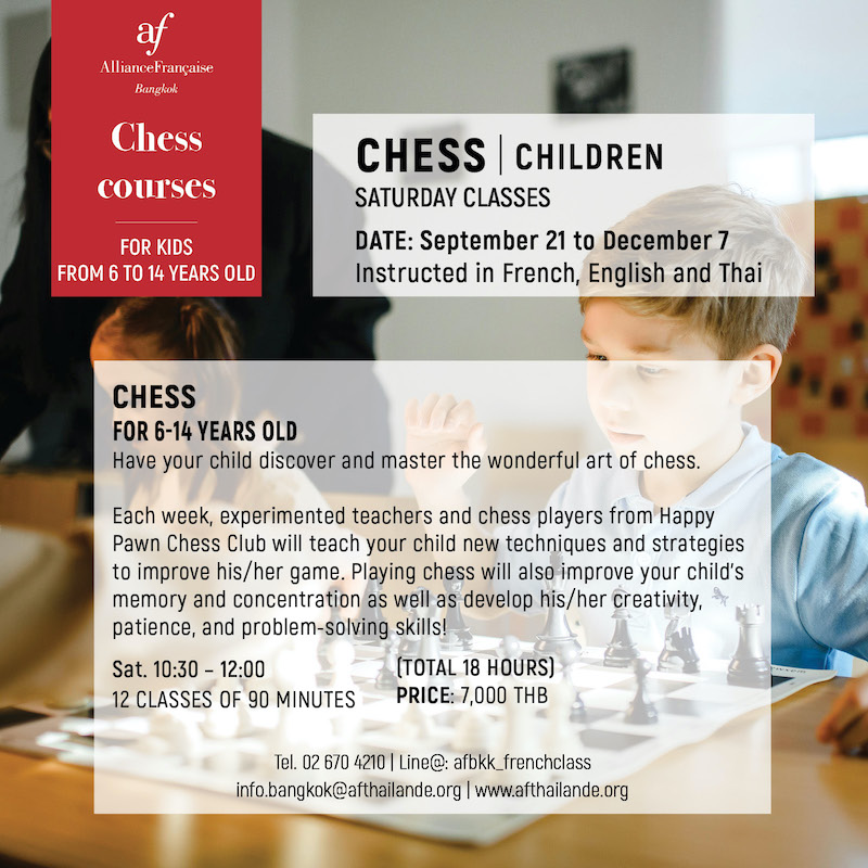 Alliance Française de Bangkok - Chess Course