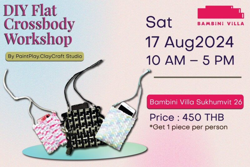 Bambini Villa - DIY Flat Crossbody Workshop