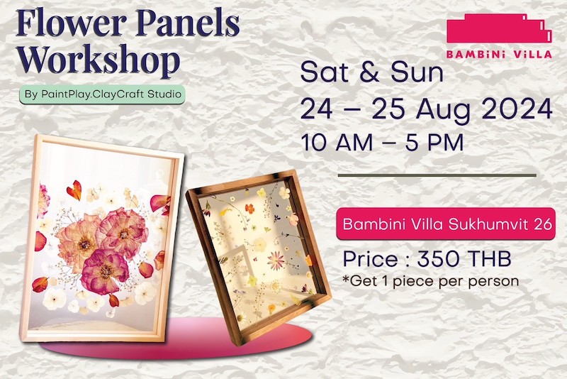 Bambini Villa - Flower Panels Workshop