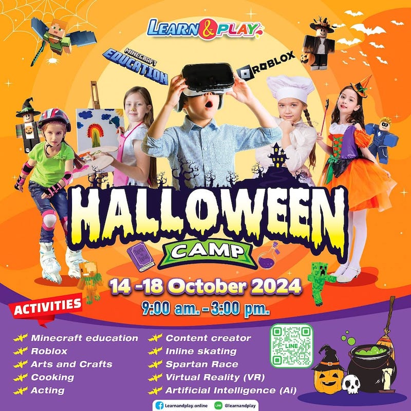 Learnandplay.online - Halloween Camp