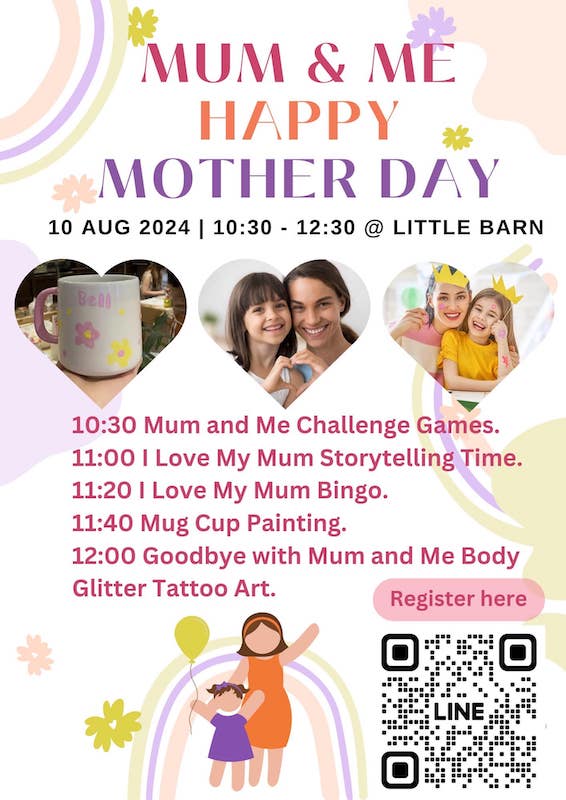 Little Barn Kids Cafe - Mom & Me Workshop