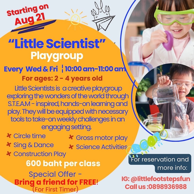 Little Footsteps - Little Scientist Playgroup