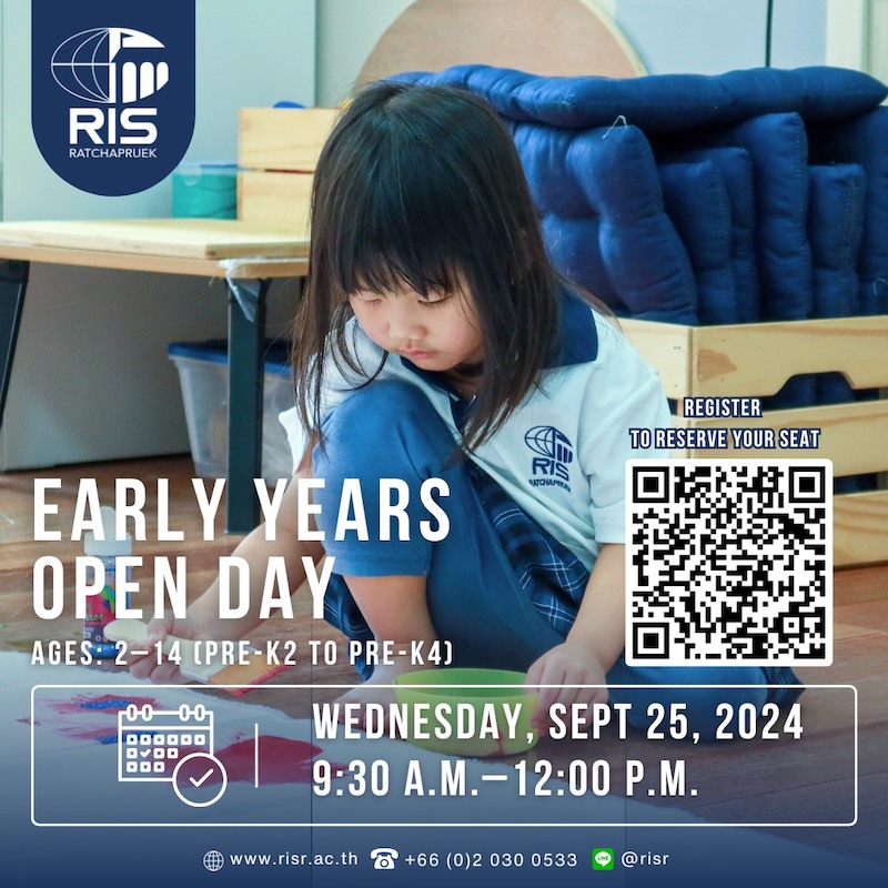 Ruamrudee International School Ratchapruek Campus - Early Years Open Day