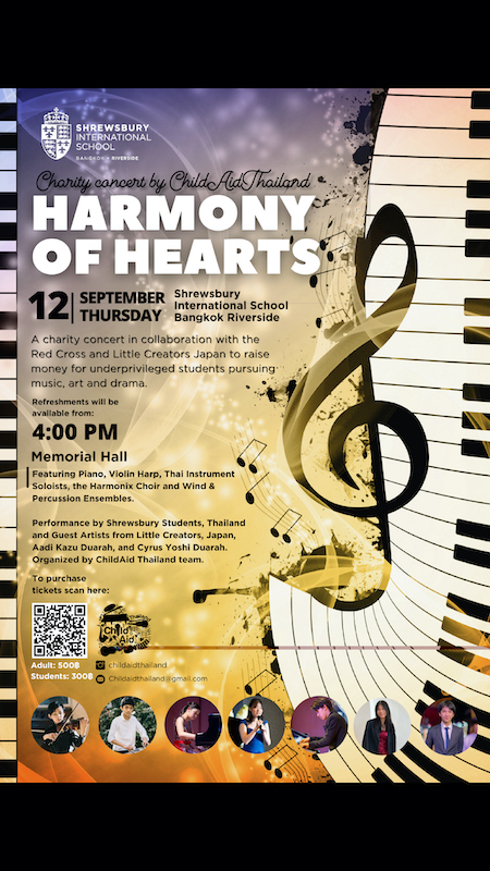 Shrewsbury International School Bangkok Riverside - Harmony of Hearts