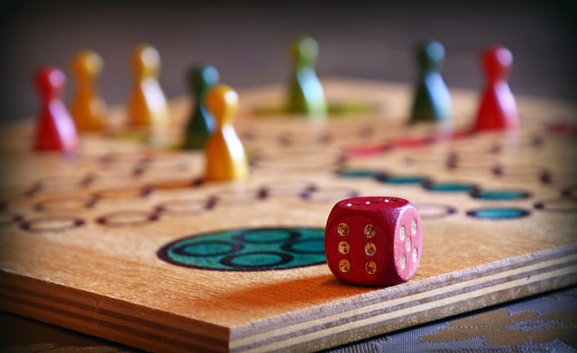 Overview of a board game