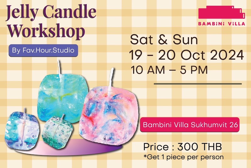 Bambini Villa - Jelly Candle Workshop