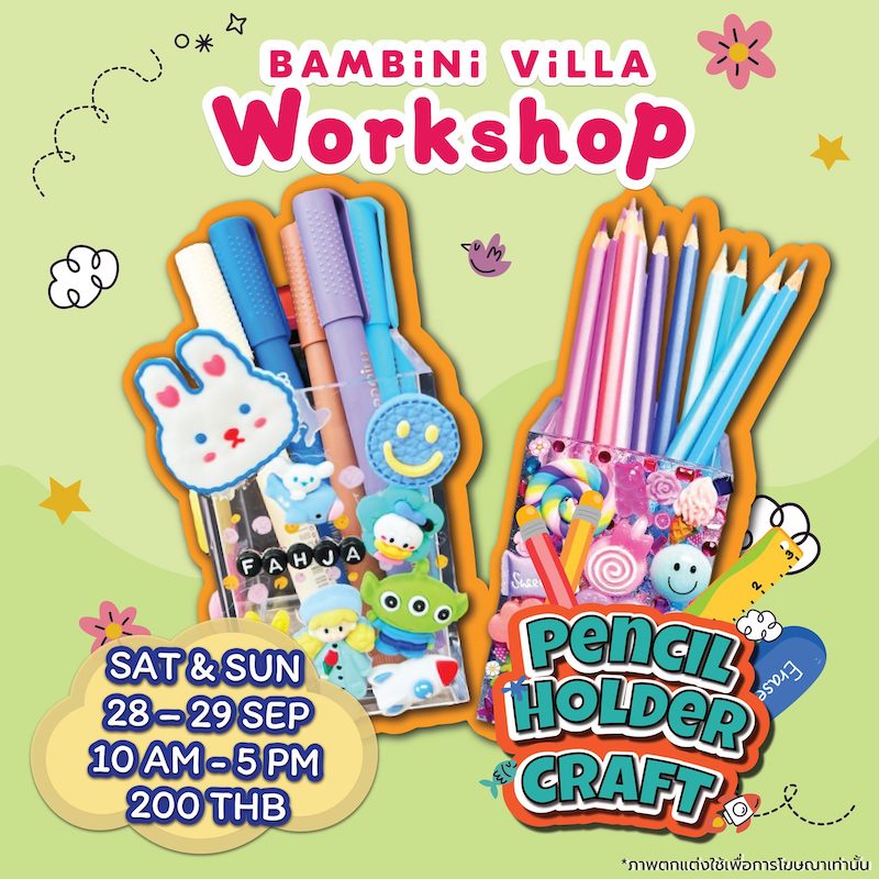 Bambini Villa - Pencil Holder Craft