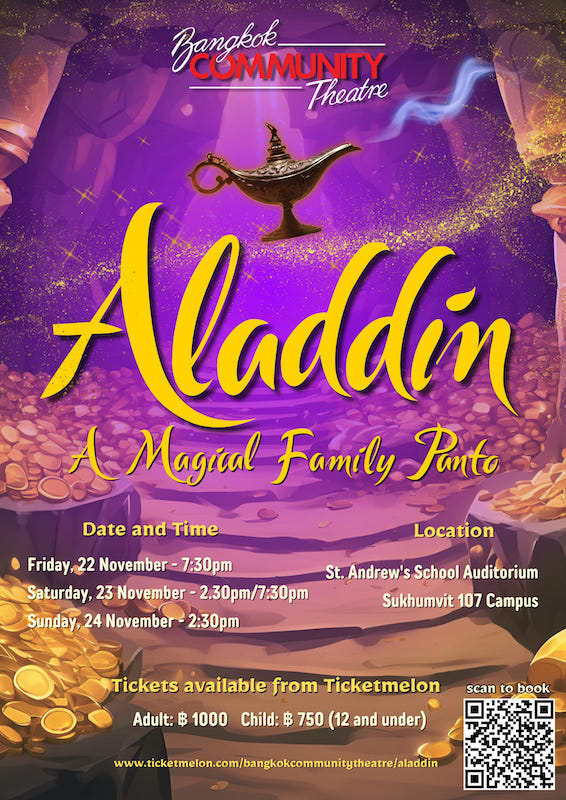 Bangkok Community Theatre - Aladdin A Magical Family Panto