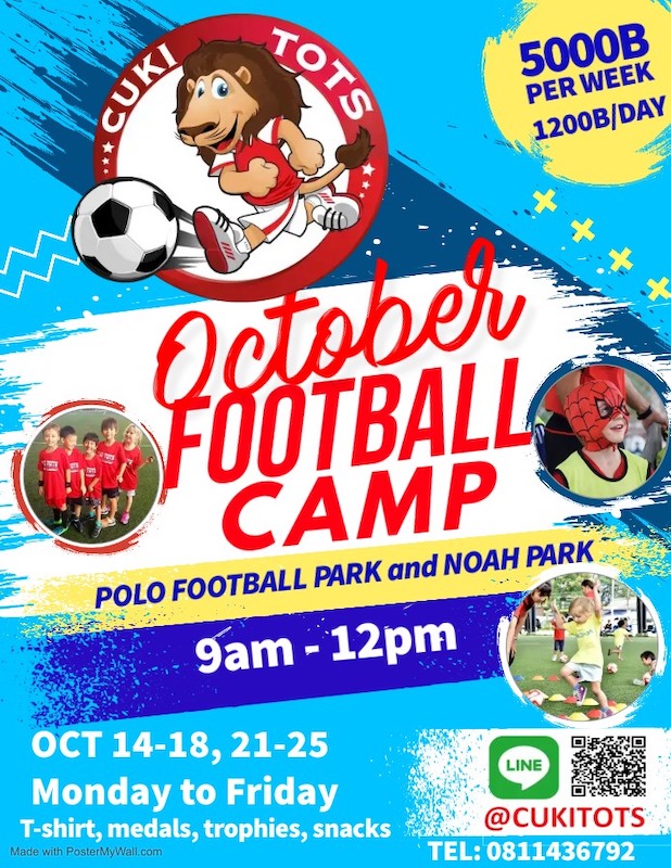 CUKI tots - October Football Camp