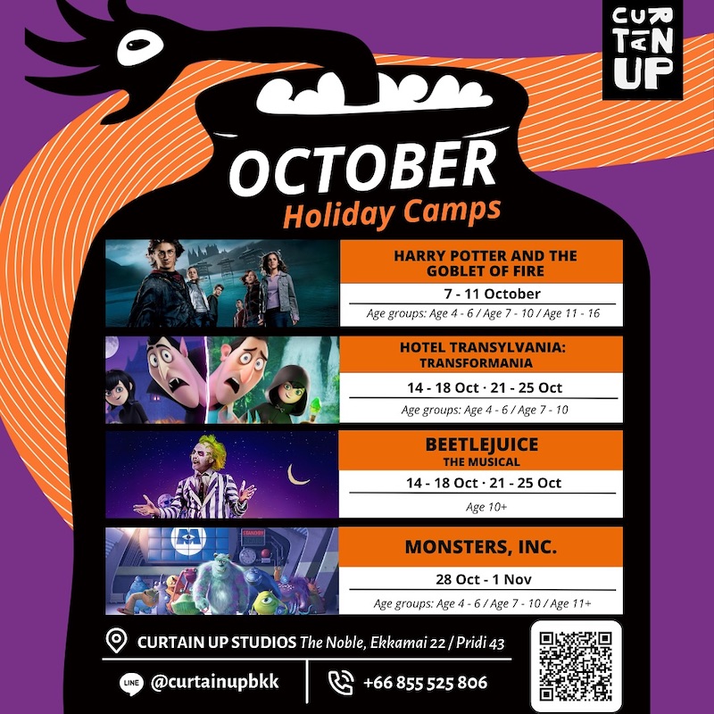 Curtain Up Bkk – October Camp