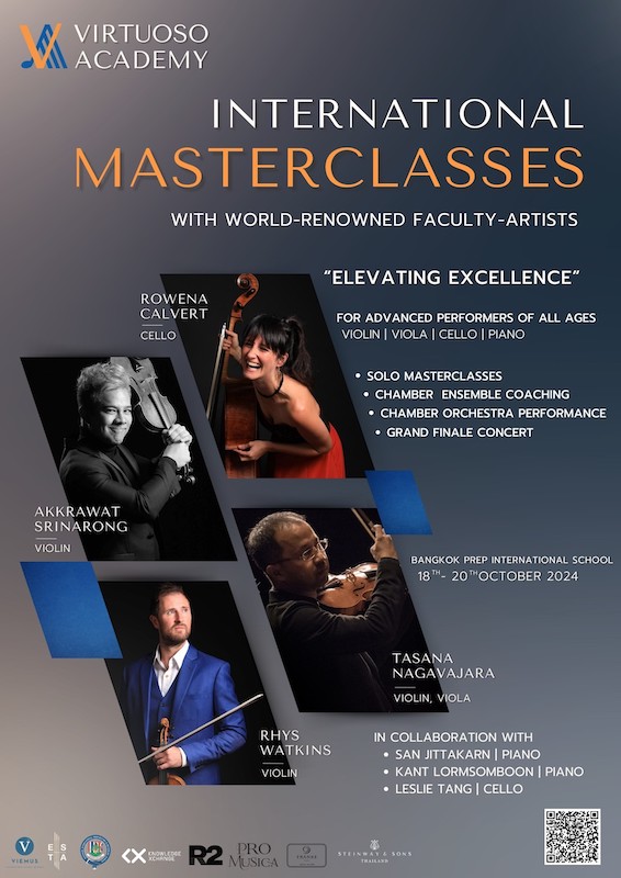 Franke Violin Bangkok Thailand - International Masterclasses