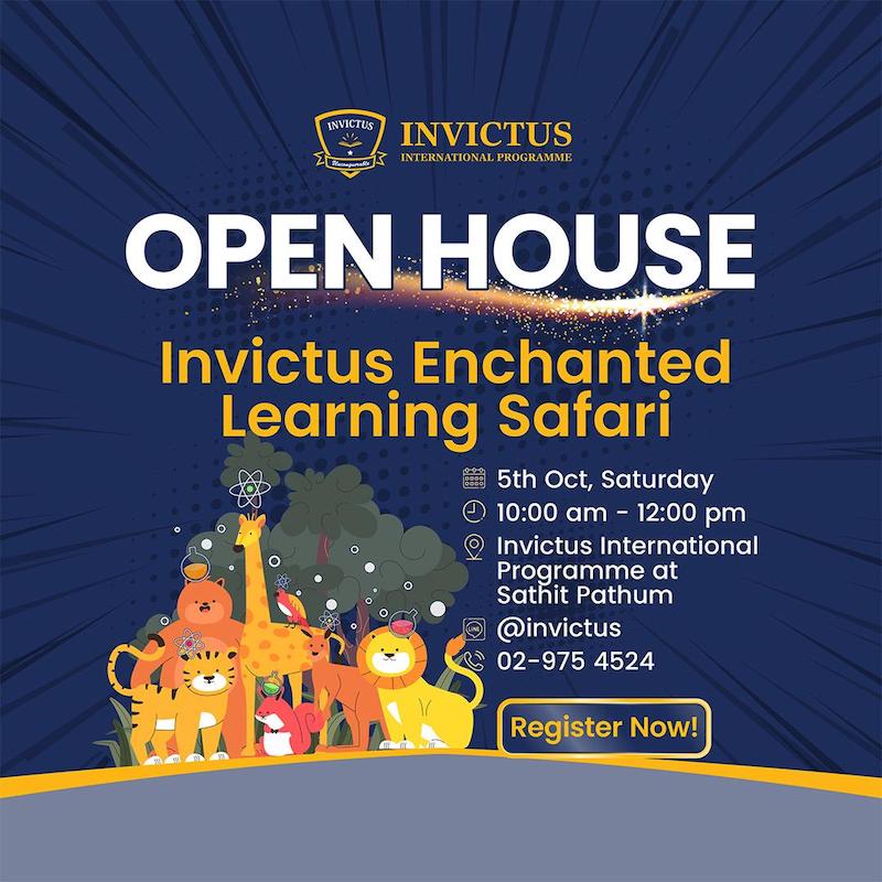 Invictus International Programme at Sathitpathum - Open House