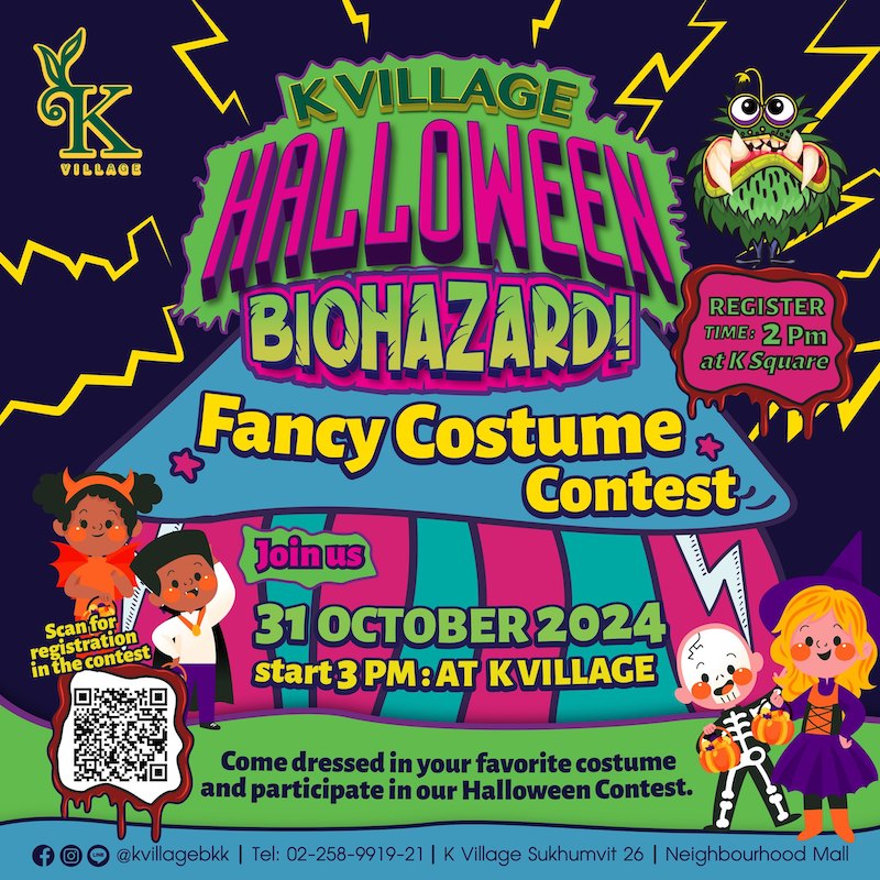 K Village - Halloween Fancy Costume Contest 2024