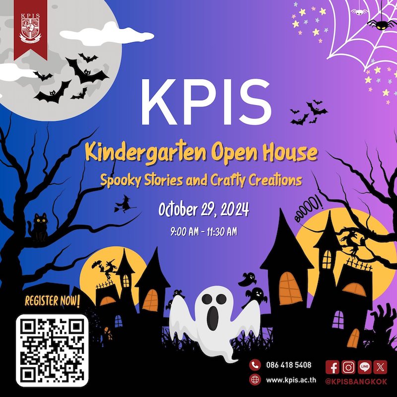 KPIS International School - Kindergarten Open House Spooky Stories and Crafty Creations