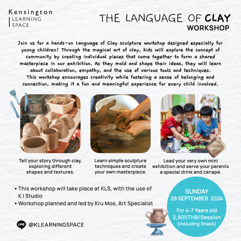 Kensington Learning Space - The Language of Clay Workshop