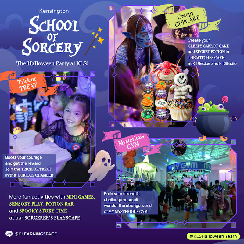 Kensington Learning Space - The School of Sorcery Halloween