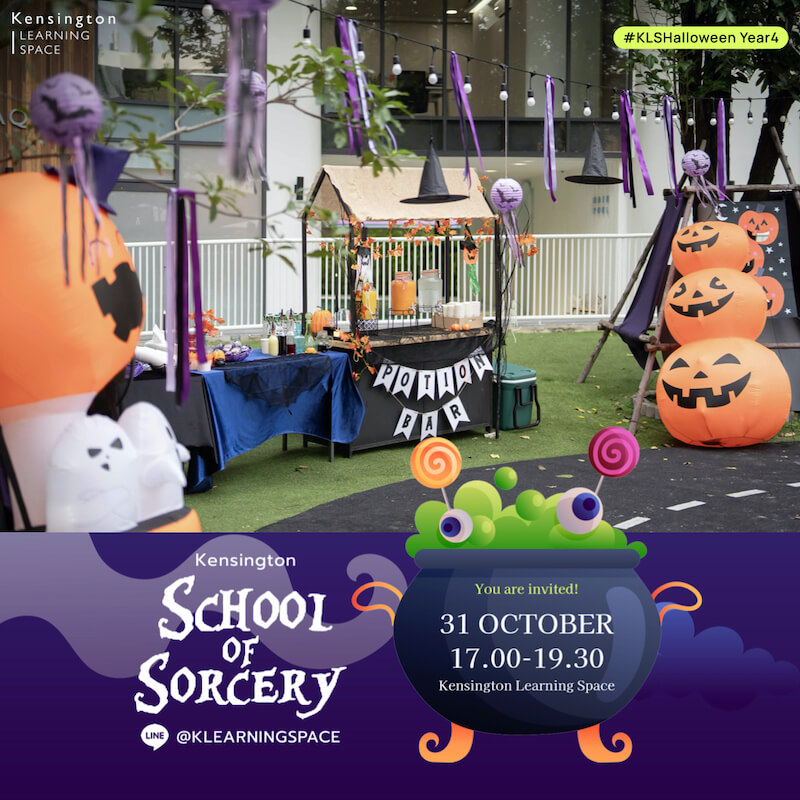 Kensington Learning Space - The School of Sorcery Halloween