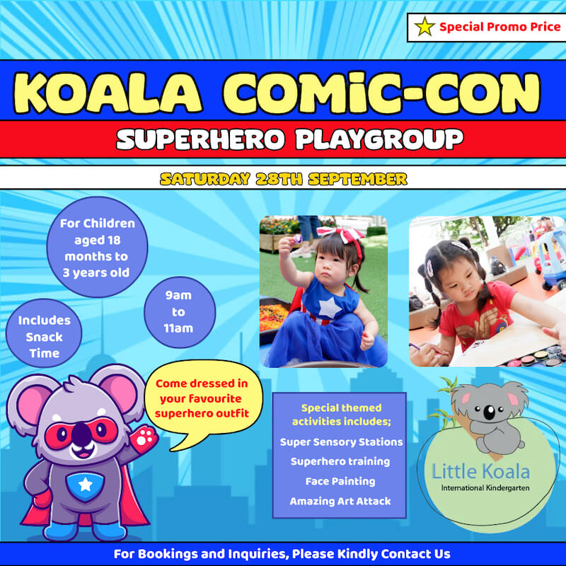 Little Koala International Kindergarten - Comic-Con Superhero Playgroup