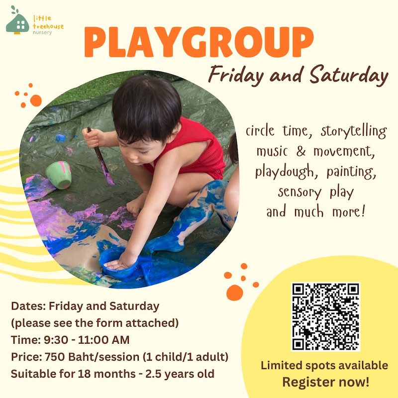 Little Treehouse Nursery - Friday and Saturday Playgroup