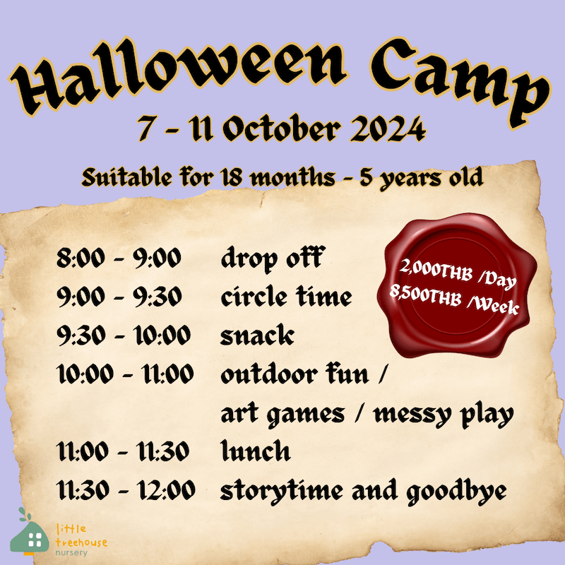 Little Treehouse Nursery - Halloween Camp