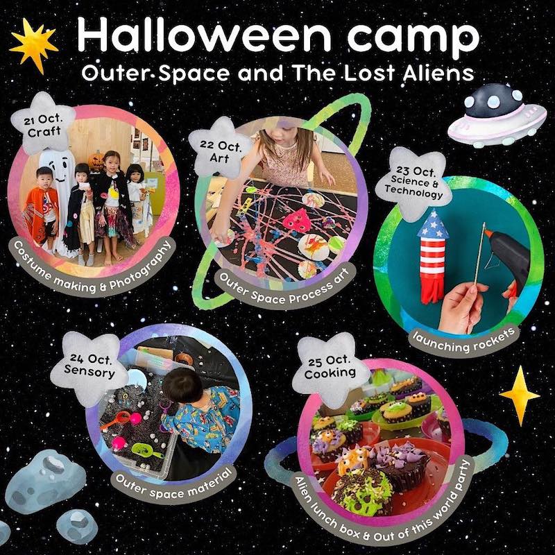 Playville - Halloween Camp : Outer Space and The Lost Aliens