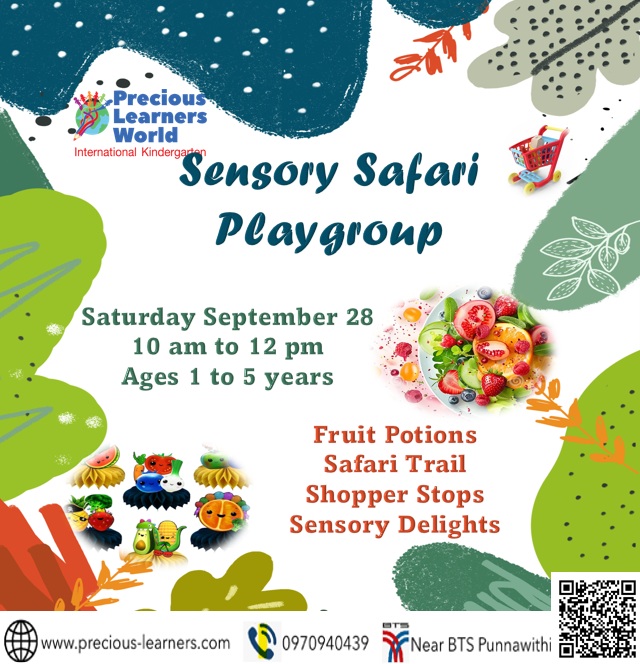 Precious Learners World - Sensory Safari Playgroup