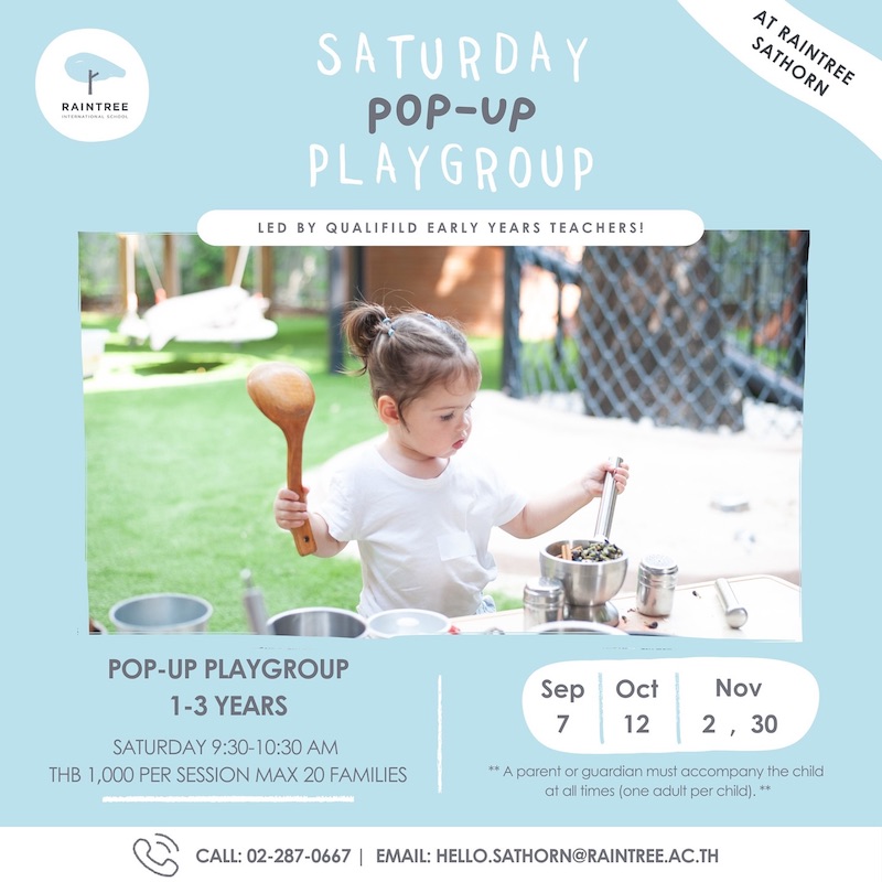 Raintree International School - Saturday Playgroup