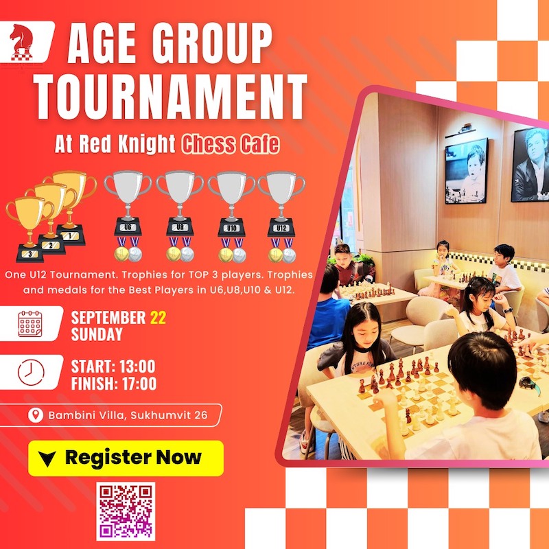 Red Knight Chess Cafe - Age Group Tournament