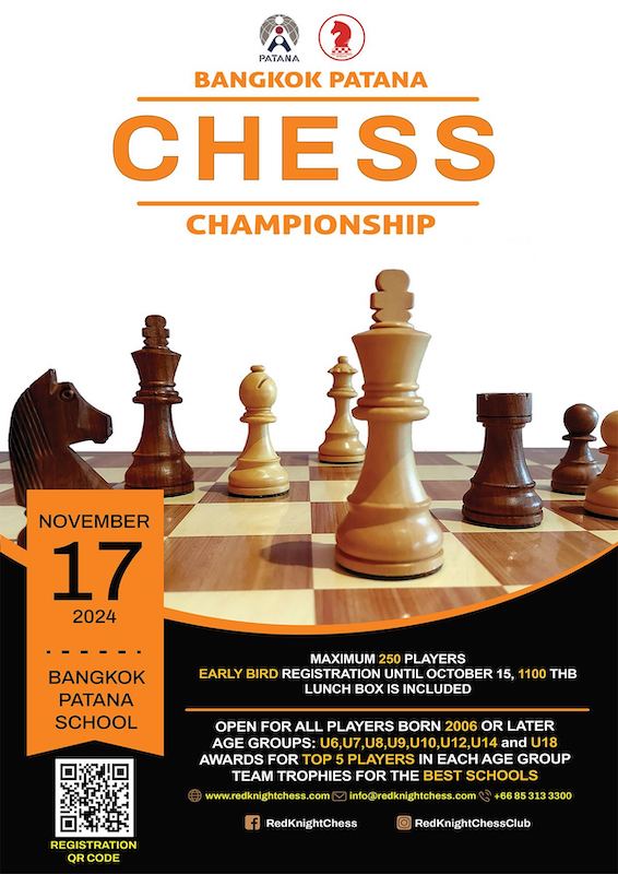 Red Knight Chess - the BANGKOK PATANA CHESS CHAMPIONSHIP