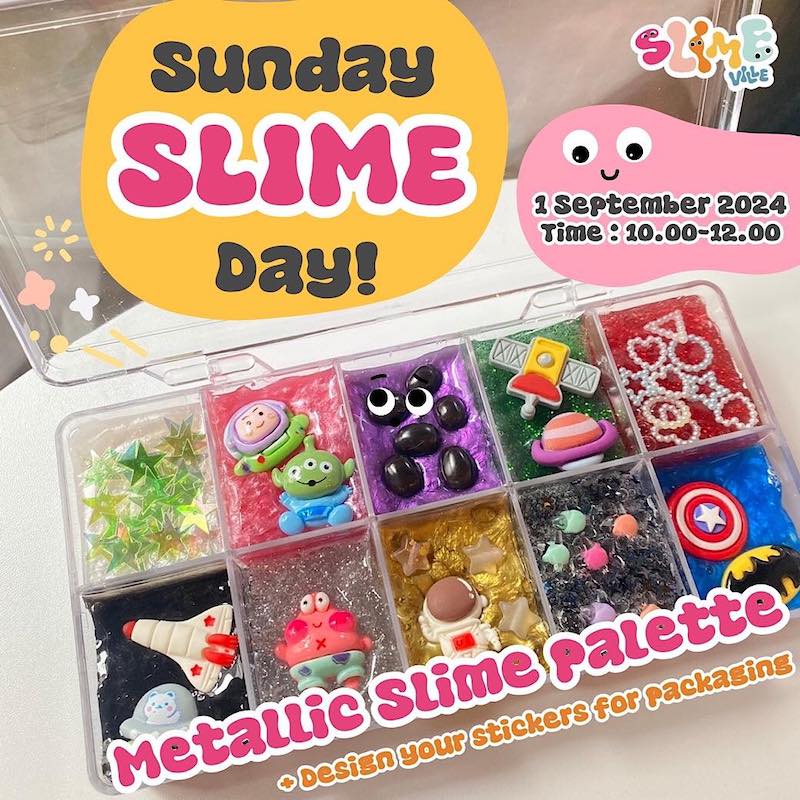 Slimeville.th - Metallic Slime Palette