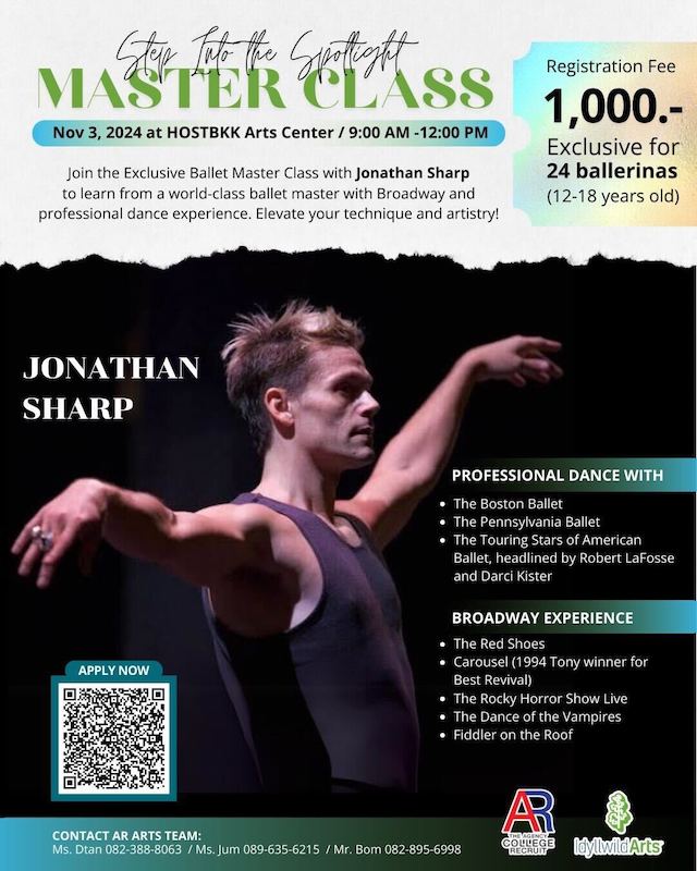 AR ArtMusic Thailand - Exclusive Master Class with Jonathan Sharp